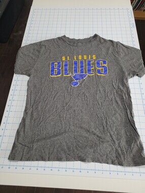 St. Louis Blues Gray Graphic Tee